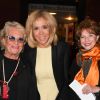 Véronique de Villèle, Brigitte Macron et Agathe Natanson - Arrivées et backstage du 14ème Gala de la Fondation pour la recherche sur Alzheimer à l' Olympia à Paris le 18 mars 2019. © Coadic Guirec/Bestimage