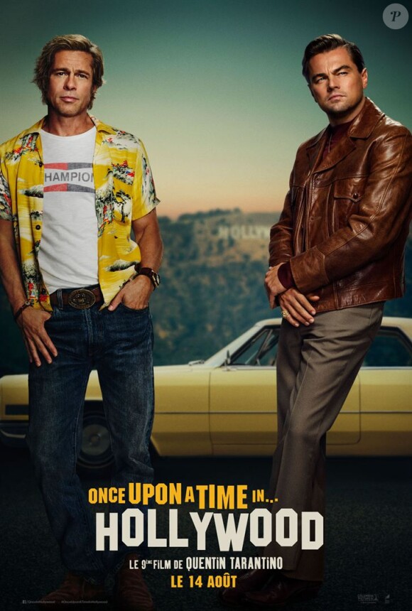 Affiche du film Once Upon a Time in Hollywood, en salles le 14 août 2019