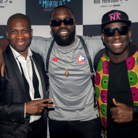 Exclusif - Le chanteur Yannick , Vegedream et Moussier Tombola, le 19 mars 2019.