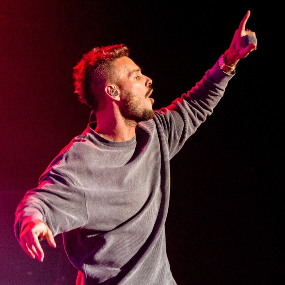 Semi-exclusif - Matt Pokora à Lille, le 19 mars 2019.