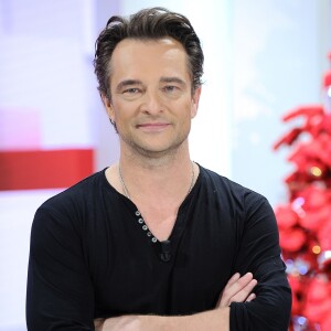 Exclusif - David Hallyday - Enregistrement de l'émission "Vivement Dimanche Prochain" le 10 décembre 2018 © Guillaume Gaffiot / Bestimage