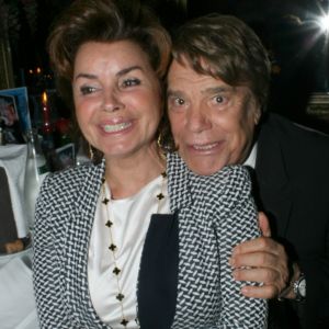 Bernard Tapie et sa femme Dominique - Michou fête ses 85 ans et les 60 ans de son cabaret à Paris le 20 juin 2016.