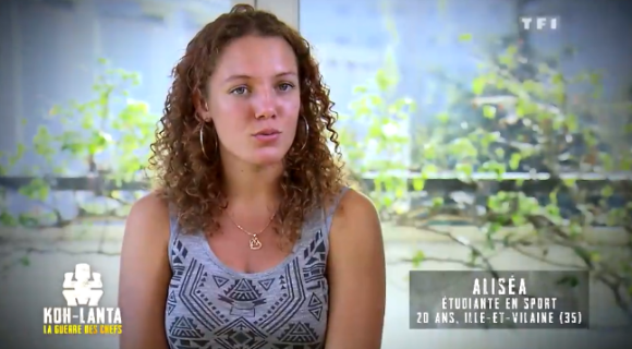 Aliséa, candidate de "Koh-Lanta, la guerre des chefs" (TF1).