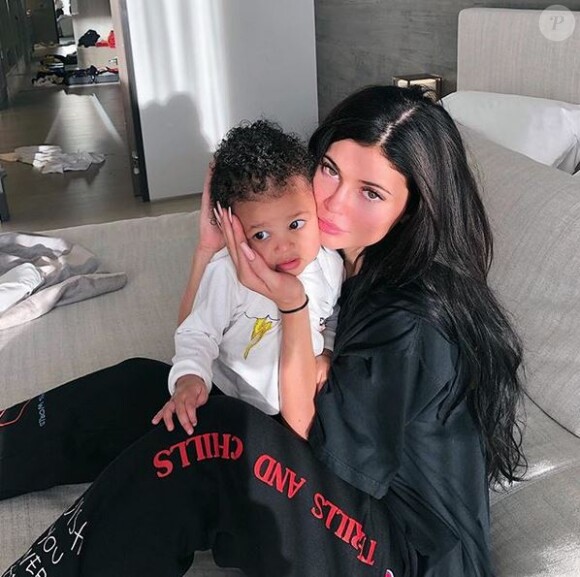 Kylie Jenner et sa fille Stormi. 2019.