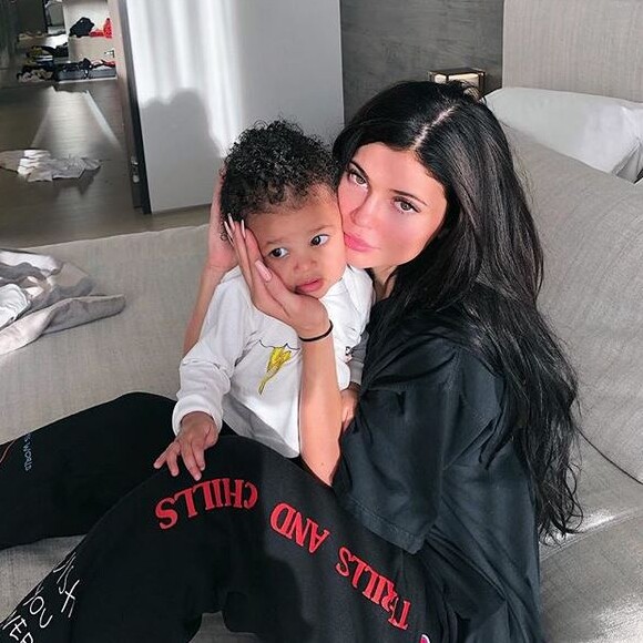 Kylie Jenner et sa fille Stormi. 2019.