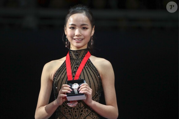 Lim Eun-soo médaille de bronze en Russie le 17 novembre 2018.