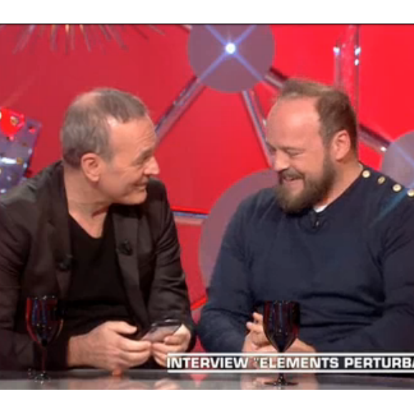 Laurent Baffie et Alban Ivanov dans "Les Terriens du samedi", le 23 mars 2019.
