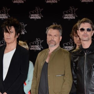 Nicola Sirkis et le groupe Indochine - 19ème édition des NRJ Music Awards à Cannes le 4 novembre 2017. © Rachid Bellak/Bestimage