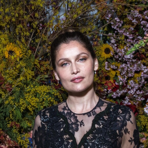 Exclusif - Laetitia Casta lors de la soirée French Libertée, à Opéra, à Paris, le 21 mars 2019. Le dîner était assuré par Cyril Lignac, dans le nouveau flagship d'Etam. C'est dans les lieux nus, bruts et minimalistes, bientôt revisités par l'architecte Winy Maas (Agence MVRDV), que la marque a organisé sa French Liberté Party. Le projet a pour ambition de révéler les volumes, les formes, et la matérialité de la magnifique architecture héritée de Haussmann. L'inauguration est prévue courant de l'été 2019. © Rachid Bellak/Cyril Moreau/Bestimage