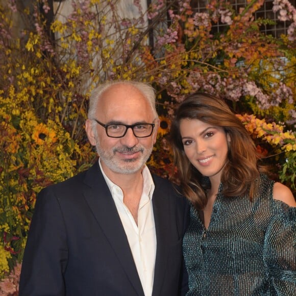 Exclusif - Paolo De Cesare et Iris Mittenaere lors de la soirée French Libertée, à Opéra, à Paris, le 21 mars 2019. Le dîner était assuré par Cyril Lignac, dans le nouveau flagship d'Etam. C'est dans les lieux nus, bruts et minimalistes, bientôt revisités par l'architecte Winy Maas (Agence MVRDV), que la marque a organisé sa French Liberté Party. Le projet a pour ambition de révéler les volumes, les formes, et la matérialité de la magnifique architecture héritée de Haussmann. L'inauguration est prévue courant de l'été 2019. © Rachid Bellak/Cyril Moreau/Bestimage