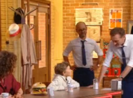 Jean-Paul Rouve incruste son adorable fils, le jeune Clotaire, dans Burger Quiz
