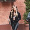 Jennifer Lopez sur le tournage de Hustlers à New York, le 29 mars 2019.