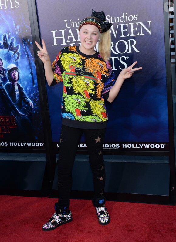 JoJo Siwa à la soirée Halloween Horror Nights aux Universal Studios à Universal City. Le 14 septembre 2018