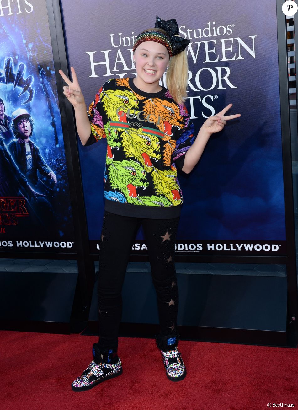 JoJo Siwa à la soirée Halloween Horror Nights aux Universal Studios à