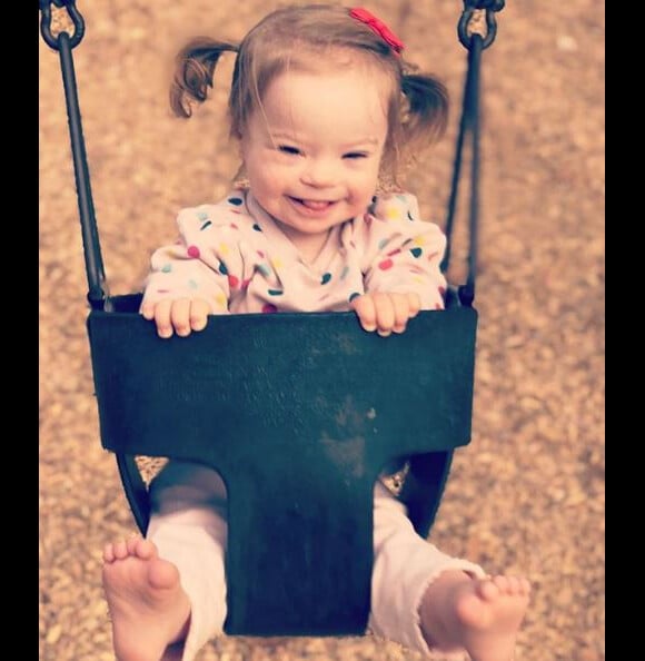 Caterina Scorsone publie une photo de sa fille Paloma sur Instagram le 27 février 2019.