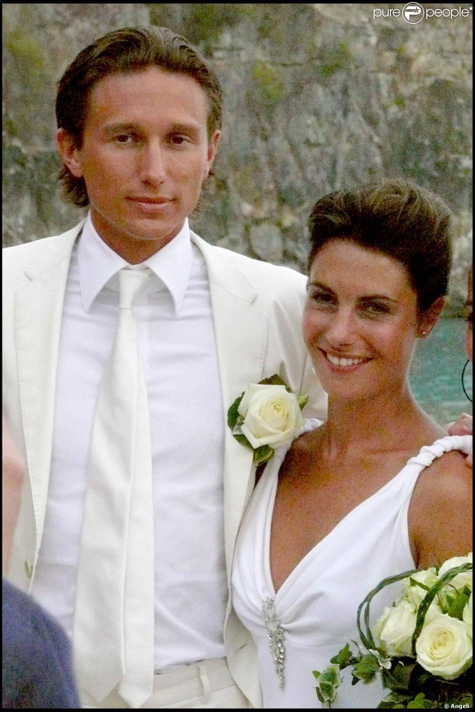 Alessandra Sublet Lors De Son Mariage Avec Thomas Un Mariage
