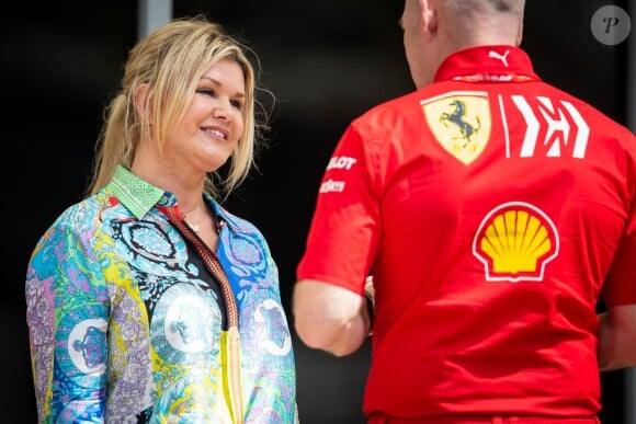 Corinna Schumacher lors du Grand Prix F2 de Bahreïn 2019 sur le circuit de Sakhir, à Bahreïn, le 31 mars 2019.