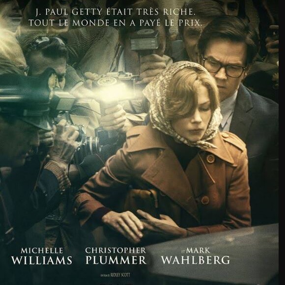 Affiche du film "Tout l'argent du monde" sorti le 27 décembre 2019.