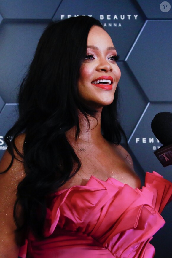 Rihanna à la soirée Fenty Beauty chez Sephora dans le quartier de Brooklyn à New York, le 14 septembre 2018.