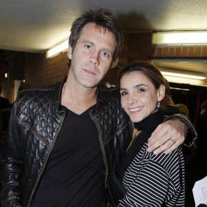 Exclusif - Le prince Emmanuel Philibert de Savoie et la princesse Clotilde (Courau) - People au concert de Johnny Hallyday au POPB de Bercy à Paris - Jour 2. Le 15 juin 2013.