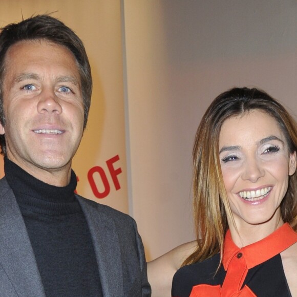 Le prince Emmanuel-Philibert de Savoie et la princesse de Savoie Clotilde Courau - Soirée "Make Up For Ever" au Palais de Tokyo à Paris le 31 Janvier 2013.