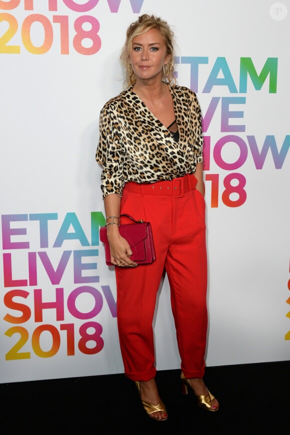 Enora Malagré - Photocall du "Etam Live Show 2018" aux Beaux-Arts à Paris, le 25 septembre 2018. © Rachid Bellak/Bestimage