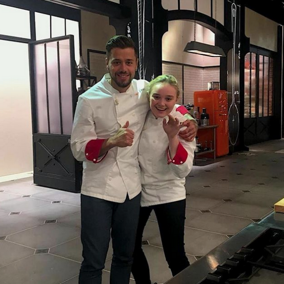 Florian, candidat de "Top Chef 2019" et Alexia.
