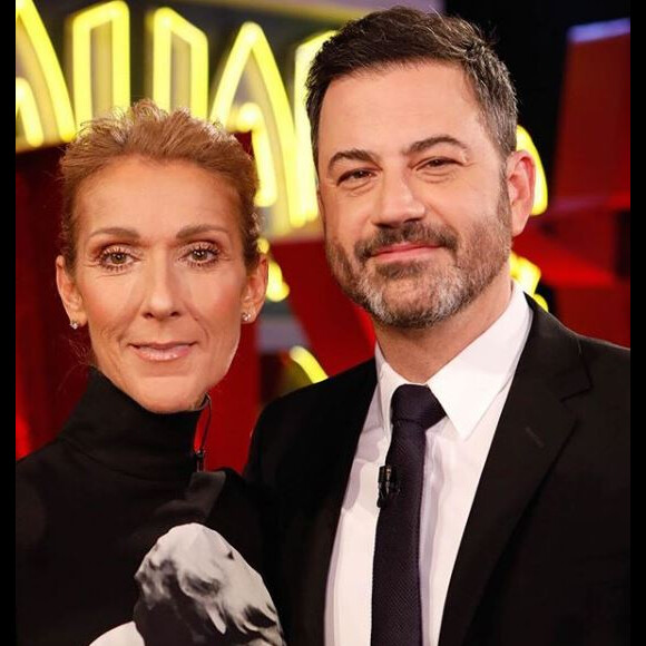 Céline Dion était l'invitée de Jimmy Kimmel Live ! le 5 avril 2019