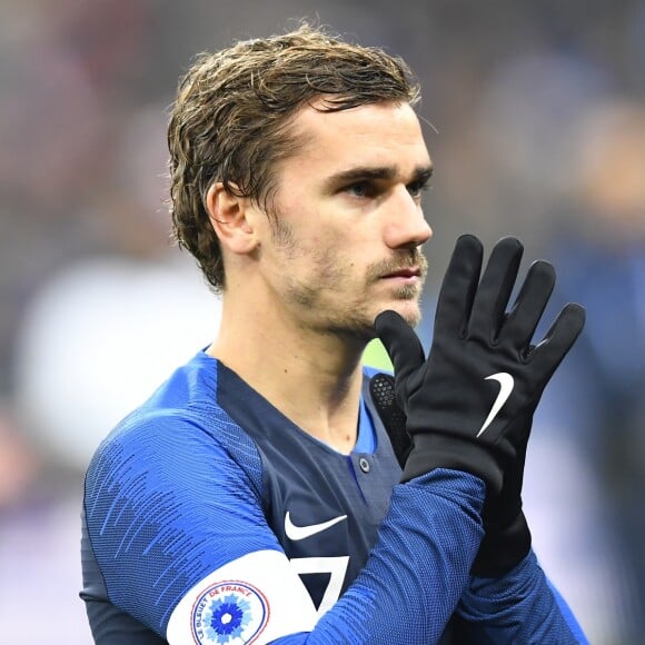 Antoine Griezmann lors du match amical international opposant la France à l'Uruguay au Stade de France à Saint-Denis, Seine Saint-Denis, France, le 20 novembre 2018. La France a gagné 1-0. © Cyril Moreau/Bestimage