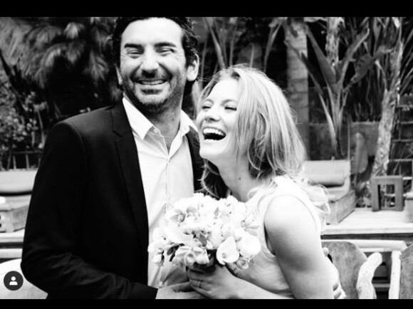 Jean-Claude Sindres lors de son mariage avec Eleonore célébré en mai 2016 à Los Angeles.