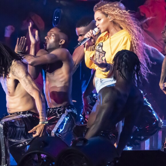 Beyoncé en concert au festival de musique de Coachella à Indio, le 14 avril 2018. © Danyellah P./Bestimage
