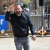 Baran Bo Odar, président du jury lors d'une partie de pétanque à l'initiative du maire de Cannes en marge de la 2ème édition du festival Canneseries à Cannes le 9 avril 2019. © Rachid Bellak / Bestimage