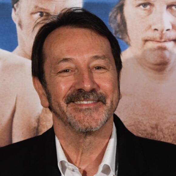 Jean-Hugues Anglade - Première du film "Le Grand Bain" à Bruxelles. Le 10 octobre 2018.