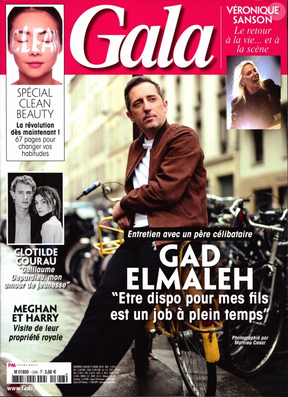 Couverture du magazine "Gala", numéro du 11 avril 2019.