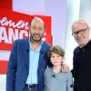 Exclusif - Kad Merad, Leopold Moati et Olivier Baroux - Enregistrement de l'émission "Vivement Dimanche" présentée par M. Drucker à Paris le 8 avril 2019 et qui sera diffusée le 14 avril. © Guillaume Gaffiot/Bestimage