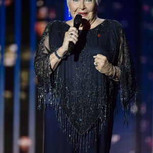 Exclusif - Line Renaud - Enregistrement de l'émission "Les 40 ans de Starmania" les stars chantent pour le Sidaction au Palais des Congrès à Paris, le 29 mars 2019. © Pierre Perusseau/Bestimage