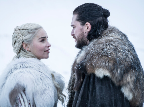 Emilia Clarke et Kit Harington dans "Game of Thrones", saison 8 - à partir du 15 avril 2019 sur OCS.