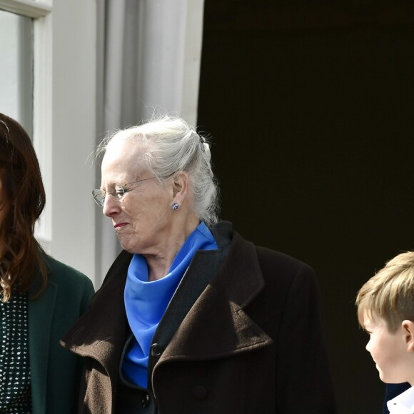 La reine Margrethe II de Danemark célébrait le 16 avril 2019 son 79e anniversaire au palais Marselisborg à Aarhus en compagnie du prince Frederik, de la princesse Mary et de leurs enfants le prince Christian, la princesse Isabella, le prince Vincent et la princesse Josephine, et en présence de plusieurs centaines de leurs compatriotes.