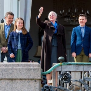 La reine Margrethe II de Danemark célébrait le 16 avril 2019 son 79e anniversaire au palais Marselisborg à Aarhus en compagnie du prince Frederik, de la princesse Mary et de leurs enfants le prince Christian, la princesse Isabella, le prince Vincent et la princesse Josephine, et en présence de plusieurs centaines de leurs compatriotes.