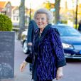 La princesse Beatrix des Pays-Bas à Amersfoort le 15 avril 2019 pour le concert du Jour du Roi (27 avril).