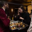 Ambiance - Soirée pour le lancement de l'application LOOX, première plateforme de réservations haut-de-gamme, qui regroupe l'ensemble des professionnels du bien-être, à la Maison du Caviar, à Paris, le 19 Avril 2019 © Pierre Perusseau / Bestimage