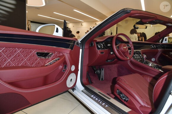 Exclusif - Présentation de la nouvelle collection de la marque DWN TWN par le créateur Dwen D. Corréa au concessionaire Bentley Paris Seine à Paris le 22 avril 2019. © Pierre Perusseau/Bestimage