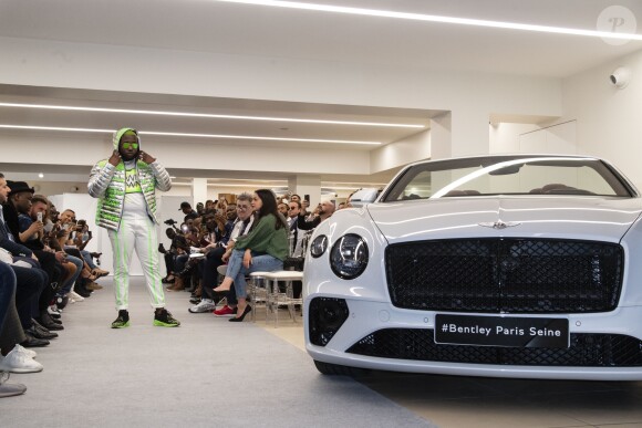 Exclusif - Présentation de la nouvelle collection de la marque DWN TWN par le créateur Dwen D. Corréa au concessionaire Bentley Paris Seine à Paris le 22 avril 2019. © Pierre Perusseau/Bestimage