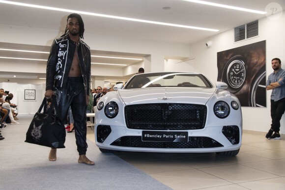 Exclusif - Présentation de la nouvelle collection de la marque DWN TWN par le créateur Dwen D. Corréa au concessionaire Bentley Paris Seine à Paris le 22 avril 2019. © Pierre Perusseau/Bestimage