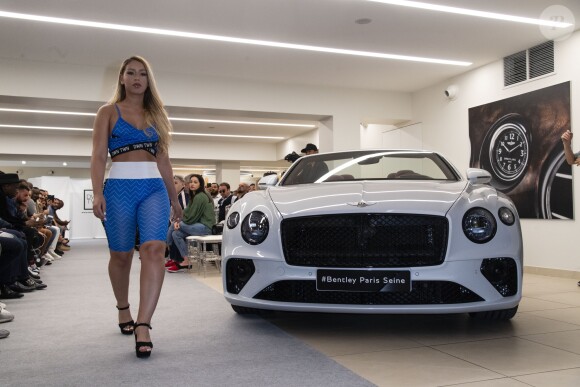 Exclusif - Présentation de la nouvelle collection de la marque DWN TWN par le créateur Dwen D. Corréa au concessionaire Bentley Paris Seine à Paris le 22 avril 2019. © Pierre Perusseau/Bestimage