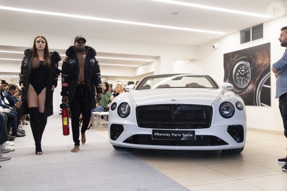 Exclusif - Présentation de la nouvelle collection de la marque DWN TWN par le créateur Dwen D. Corréa au concessionaire Bentley Paris Seine à Paris le 22 avril 2019. © Pierre Perusseau/Bestimage