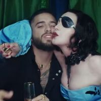 Madonna croque l'orteil de Maluma dans leur clip sexy "Medellín" !