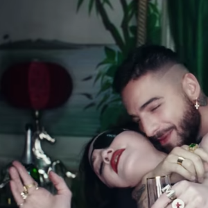 Madonna et Maluma - image extrait du clip Medellín - avril 2019.