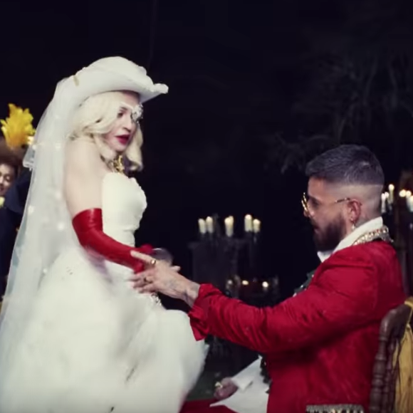 Madonna et Maluma - image extrait du clip Medellín - avril 2019.