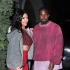 Kim Kardashian et son mari Kanye West - Les célébrités arrivent à la soirée d'anniversaire de Travis Scott aux Cinepolis Luxury Cinemas à Thousand Oaks. Le 25 avril 2019.